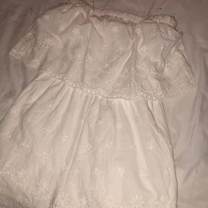 White romper , Size medium